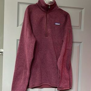 Patagonia XL Sweater 1/4 Zip!  New w/ tags, dark currant/Maroon color.
